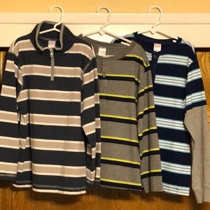 3 Gymboree long sleeve shirts